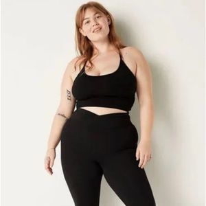 Victoria’s Secret PINK flare crossover leggings